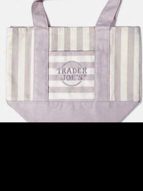 Striped Trader Joes Mini Tote - Limited Edition NEW